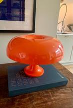NIEUW: Retro Oranje Mushroom Lamp Mid Century, Minder dan 50 cm, Nieuw, Kunststof, Ophalen of Verzenden
