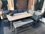 Prachtige tuinset! z.g.a.n., Tuin en Terras, Ophalen, Kunststof, Eettafel, Meer dan 8 zitplaatsen