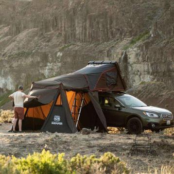Te Huur IKamper Skycamp 2.0 daktent + Luifel (4 personen) beschikbaar voor biedingen