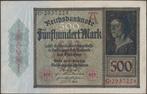 Duitsland 500 mark 1922 VF p.73 (# 20), Postzegels en Munten, Bankbiljetten | Europa | Niet-Eurobiljetten, Verzenden, Duitsland