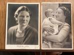 2 mooie oude kaarten koninklijk huis : Juliana en Beatrix., Verzenden, 1940 tot 1960, Ongelopen, Waddeneilanden