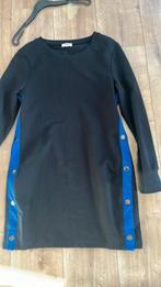 Anna Blue L jurk zwart/blauw zgan Anna van Toor, Ophalen of Verzenden, Zo goed als nieuw, Blauw