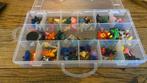 Pokemon poppetjes 90 stuks + 4 munten, Hobby en Vrije tijd, Ophalen of Verzenden, Zo goed als nieuw, Overige typen