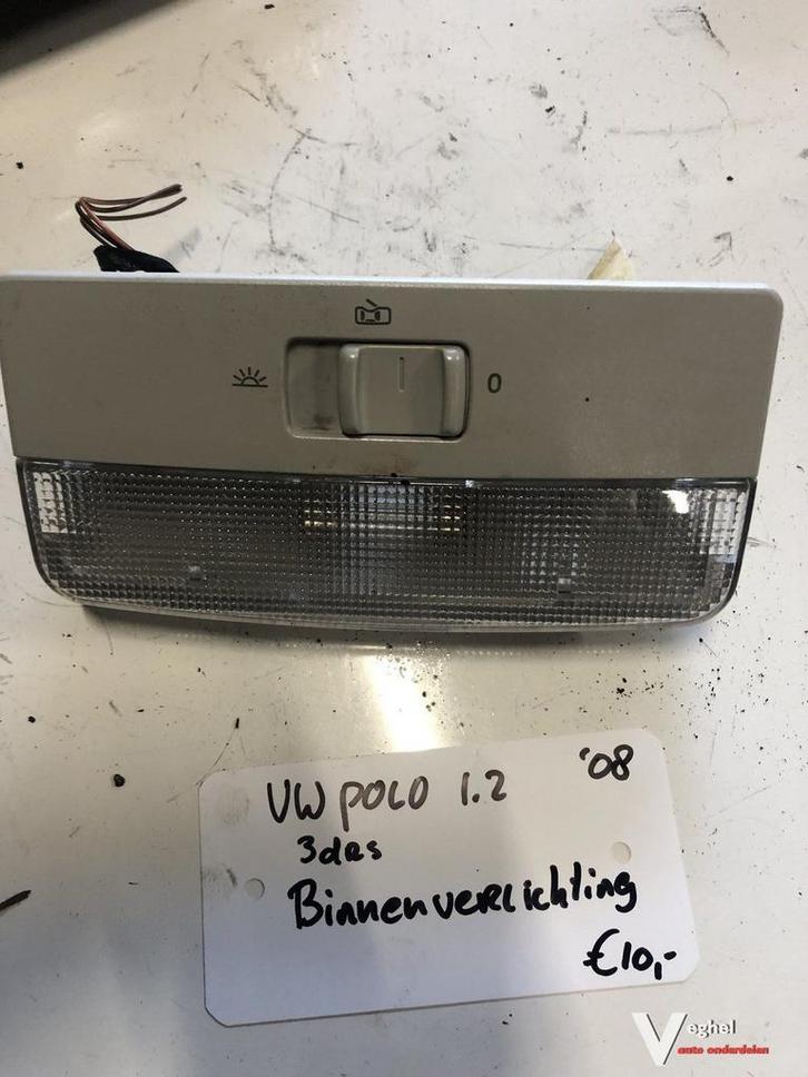 Vw Polo 1.2 2008  Binnenverlichting, Auto-onderdelen, Dashboard en Schakelaars, Gebruikt, Ophalen of Verzenden