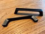 Mooie zwarte design handvaten / handgrepen met schuine hoek, Zwart, Nieuw, Minder dan 100 cm, 25 tot 50 cm