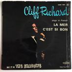 Cliff Richard & The Shadows -EP 4 nrs “Sings In French”, Gebruikt, 7 inch, Ophalen of Verzenden, Pop