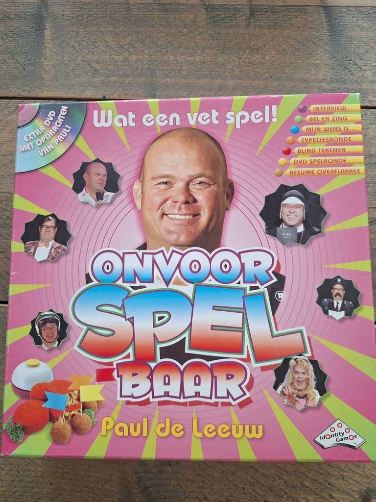 Onvoorspelbaar Paul de Leeuw spel, Ophalen of Verzenden