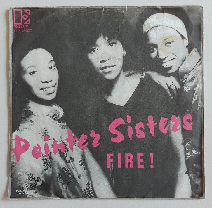 Pointer Sisters - Fire, Cd's en Dvd's, Vinyl Singles, Gebruikt, Single, Pop, 7 inch, Ophalen of Verzenden