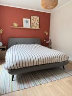 Bed ‘Edwin’ van Made 180 x 200cm + Simba matras, Ophalen, Gebruikt, Tweepersoons, Retro, 60's