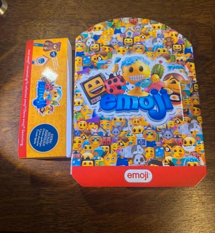 Aldi emoji poppetjes doos, Verzamelen, Supermarktacties, Plus, Ophalen of Verzenden