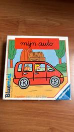 Mijn auto 3 spellen met 8 verschillende autopuzzels, Ophalen of Verzenden, Minder dan 10 stukjes, Gebruikt, 6 maanden tot 2 jaar