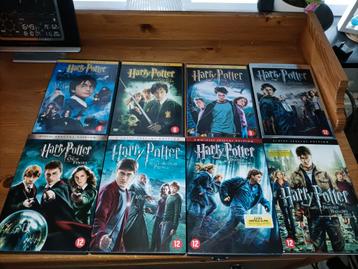 Harry Potter complete set films waarvan 6 special edition beschikbaar voor biedingen