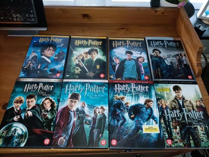 Harry Potter complete set films waarvan 6 special edition, Verzamelen, Harry Potter, Zo goed als nieuw, Ophalen of Verzenden