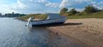 Nette visboot With 442 met Honda 30 pk, Watersport en Boten, Motorboten en Motorjachten, Ophalen, Gebruikt, 30 tot 50 pk, Snelvarend