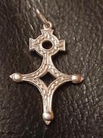 Prachtig Zilveren Kruis - Mooi Gegraveerd, Ophalen of Verzenden