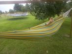 Hangmat met bevestigingsmateriaal, Gebruikt, Opvouwbaar, Ophalen of Verzenden, Eenpersoons