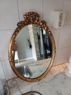 Ovale Pieterman schiedam spiegel goud., Antiek en Kunst, Antiek | Spiegels, Ophalen, Ovaal, Minder dan 50 cm, Minder dan 100 cm