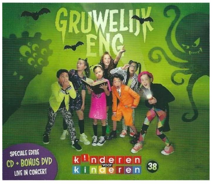 CD - Kinderen voor Kinderen nr. 38 - Gruwelijk eng, Cd's en Dvd's, Cd's | Kinderen en Jeugd, Zo goed als nieuw, Ophalen of Verzenden