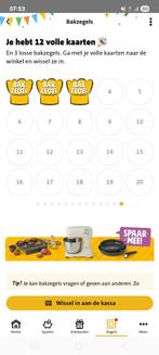 12 volle spaarkaarten jumbo bakzegels digitale, Jumbo, Ophalen of Verzenden