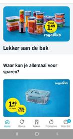 Spaarkaart AH superbakjes - digitale zegels - 5 spaarkaarten, Verzamelen, Albert Heijn, Verzenden