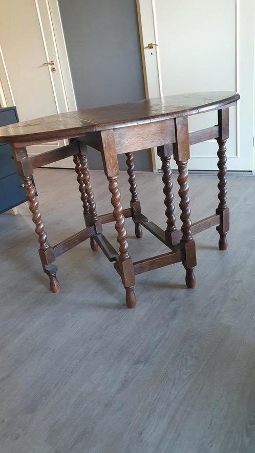 Engelse hangoor tafels 2 maten, Antiek en Kunst, Antiek | Meubels | Tafels, Ophalen