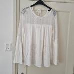 Shirt van Desiqual maat L. Met gehaakte bovenkant inclusief, Maat 38/40 (M), Wit, Ophalen of Verzenden, Zo goed als nieuw