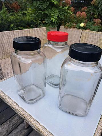 Vintage Tonema & Van Melle Voorraadpotten Set beschikbaar voor biedingen