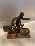 Bronzen Brievenbesteller DistrQ, Ophalen of Verzenden, Brons