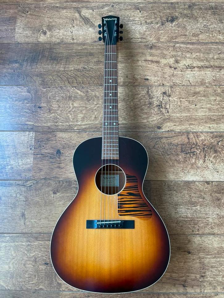 Waterloo WL-14X, Muziek en Instrumenten, Snaarinstrumenten | Gitaren | Akoestisch, Gebruikt, Western- of Steelstringgitaar, Met koffer