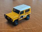 Matchbox Land Rover Ninety GEEL, Ophalen of Verzenden, Zo goed als nieuw, Auto