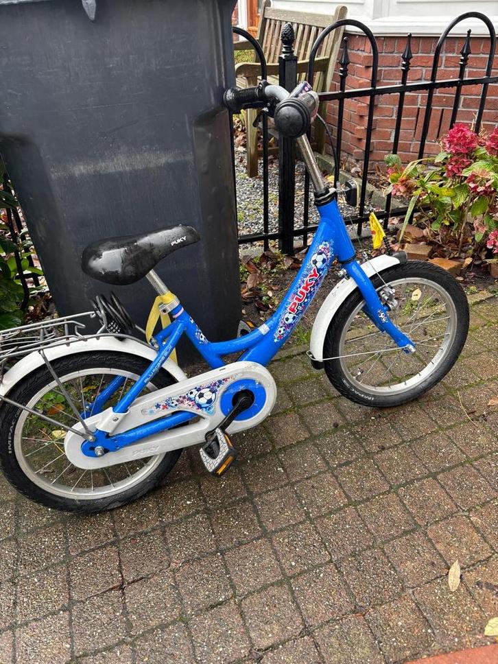 Puky kinderfiets - 16 inch, Fietsen en Brommers, Fietsen | Meisjes, Gebruikt, 16 inch, Handrem, Ophalen