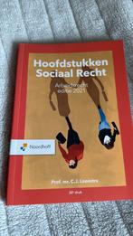 Hoofdstukken Sociaal Recht editie 2021, Ophalen of Verzenden, Zo goed als nieuw, Economie en Marketing