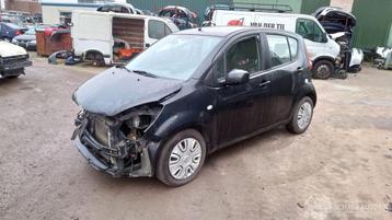 Opel Agila B 2008 1.0 12V K10B zwart ZCEB onderdelen beschikbaar voor biedingen