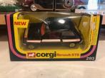 1:36 Renault 5 TS Corgi Toys 293 Zwart in doos, Ophalen of Verzenden, Gebruikt, Auto, Corgi