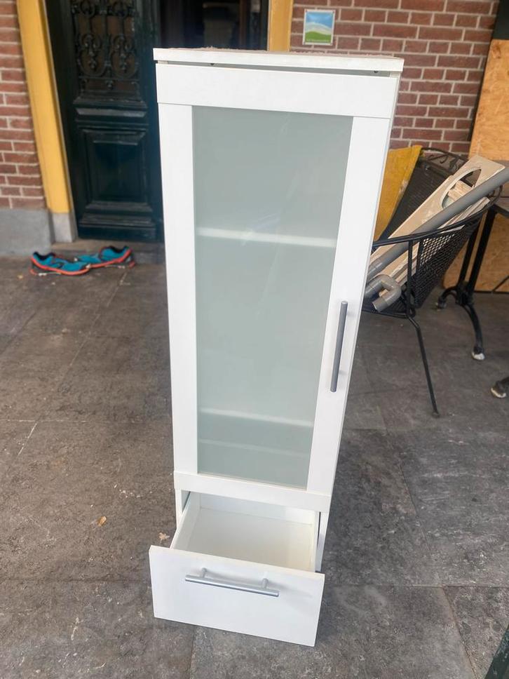 Badkamerkastje - Gebruikt, maar goed!, Huis en Inrichting, Badkamer | Badkamermeubels, Gebruikt, (Half)hoge kast, 100 tot 150 cm