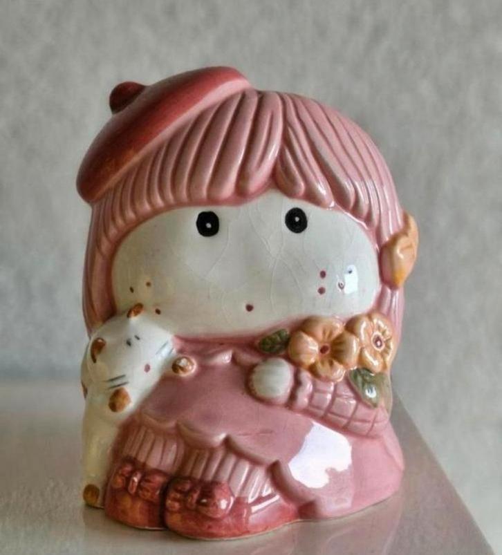 Vintage Spaarpot, Verzamelen, Spaarpotten, Zo goed als nieuw, Ophalen of Verzenden