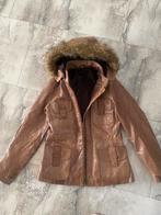 Leren jas cognac kleur maat S, Ophalen of Verzenden, Gedragen, Overige maten, Bruin