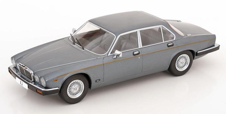 Jsn MCG 1:18 Jaguar XJ Series III Limousine donkergrijs 1979, Hobby en Vrije tijd, Modelauto's | 1:18, Nieuw, Auto, Overige merken
