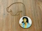 Elvis Presley - 1973 Concert Necklace Button - USA, Verzenden, Zo goed als nieuw, Overige typen