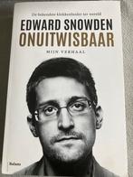 Edward Snowden - Onuitwisbaar, Ophalen of Verzenden, Zo goed als nieuw, Politiek