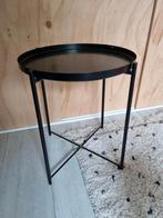 Gladom ikea bijzettafel, Huis en Inrichting, Minder dan 55 cm, Gebruikt, Rond, Ophalen
