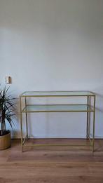 Belliani gouden dressoir/ sidetable / bijzettafel, Huis en Inrichting, Tafels | Sidetables, Ophalen, 100 tot 150 cm, Zo goed als nieuw