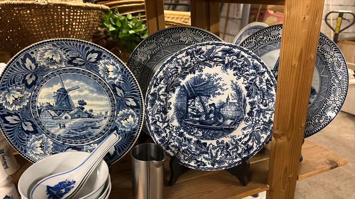 Delfs Blauw verzameling, Antiek en Kunst, Antiek | Servies los, Ophalen