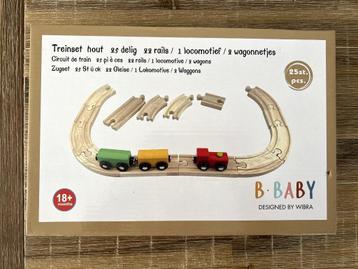 Houten treinrails beschikbaar voor biedingen