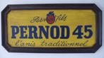 Houten Frans reclame bord / Pernod / Pastis / mancave, Verzamelen, Merken en Reclamevoorwerpen, Ophalen of Verzenden, Zo goed als nieuw
