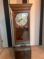 Antieke prikklok International Time Recording Co. Ltd., Antiek en Kunst, Antiek | Klokken, Ophalen