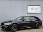 BMW 5 Serie Touring 540i xDrive High Executive M-Pakket/Trek, Auto's, BMW, Gebruikt, 2000 kg, Zwart, Leder
