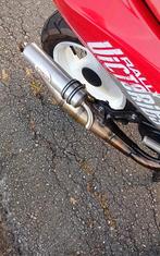 Leovince TT Peugeot verticaal, Ophalen, Gebruikt