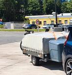 Cabanon vouwwagen met disselbak en achtertent - Topper!, Caravans en Kamperen, Vouwwagens, Ophalen, Tot en met 4, Aanwezig, Cabanon