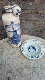 Volle Kruik Bols Jenever met Asbak, Ophalen of Verzenden